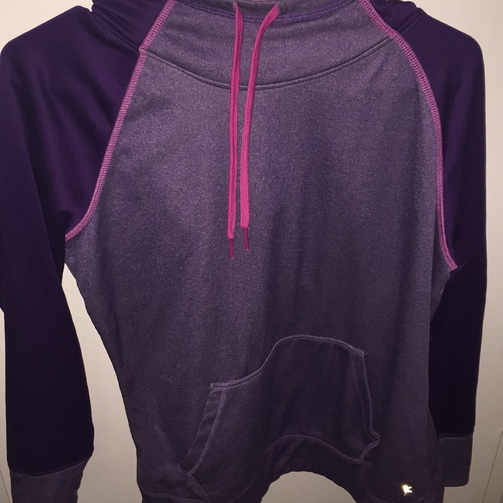 Purple hoodie